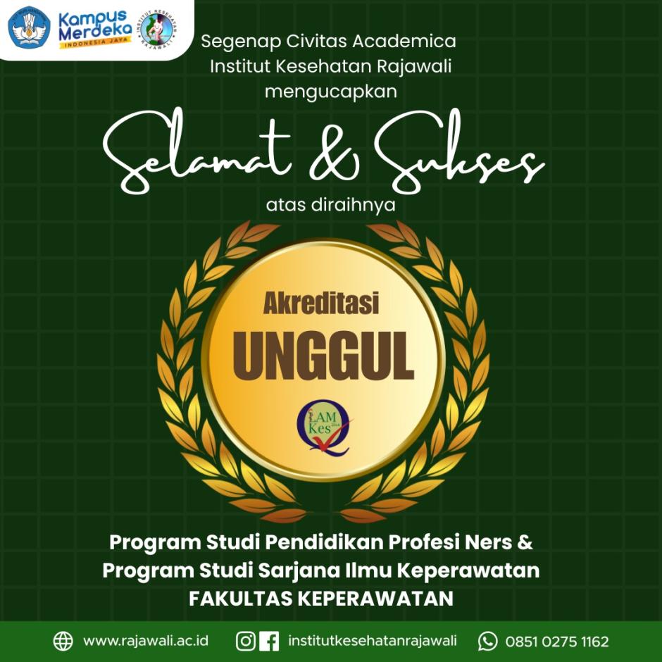 Akreditasi Program studi sarjana keperawatan dan profesi ners